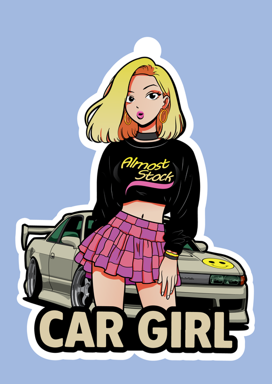 Car Girl Air Freshener