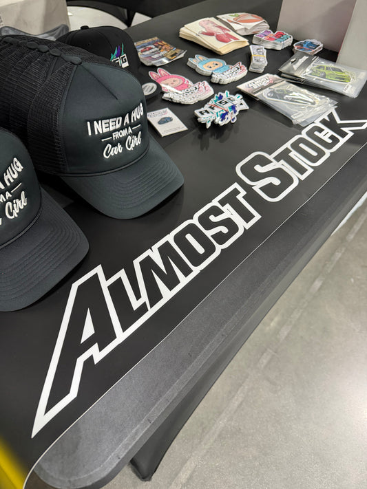 ALMOST STOCK GARAGE BANNER