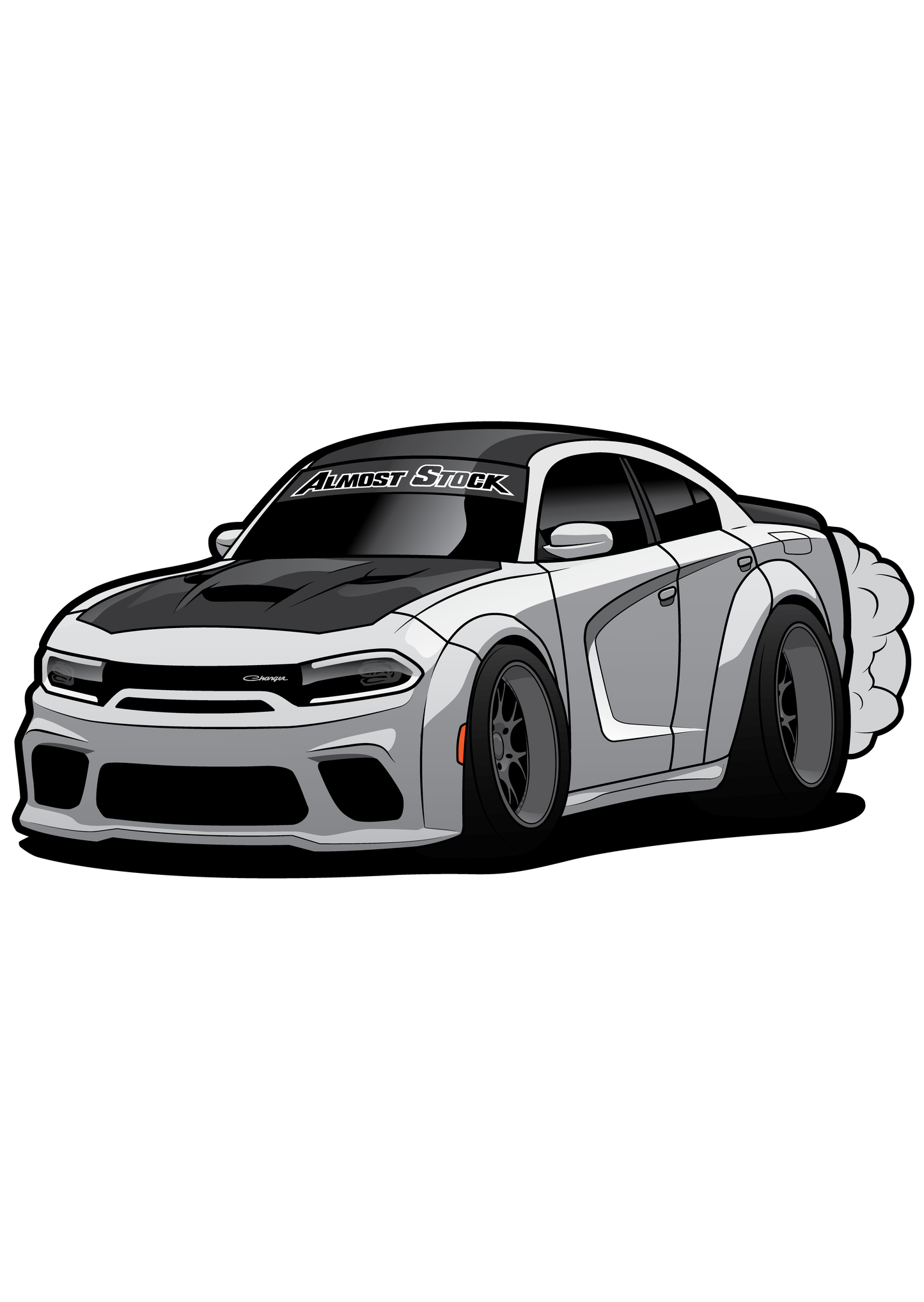 🏁 Silver Reaper Air Freshener