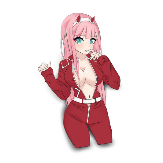 'ZERO TWO' STICKER